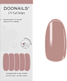 UV Gel Nagelfolien, Gel Strips Cappuccino Doonails