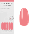 UV Gel Nagelfolien, Gel Strips Lazy Flamingo Doonails