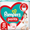 Pelene-gaćice vel. 8 (19+ kg) Pampers active baby