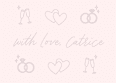 Mattierendes Papier Glow Control Blotting Paper Brides & Besties C01 Love Letters CATRICE
