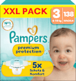 Windeln Gr. 3 (6-10 kg) XXL Pack Pampers premium protection