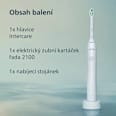 sonický elektrický zubní kartáček 2100 HX4021/01, bilý Philips Sonicare