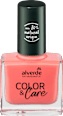 Lac de unghii Color & Care, 80 Peach Coral alverde NATURKOSMETIK