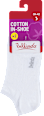 dámské ponožky Cotton In Shoe, velikost 39-42, bílé Bellinda