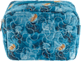 kosmetická taška Flowery Tyrkys, velikost L nice cosmetics