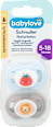 Schnuller Naturlatex 5-18 Monate sortiert babylove nature
