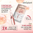Mască șervețel iluminatoare cu ser concentrat și exozomi Elmiplant
