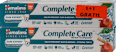 Complete Care Herbal pasta za zube, 1+1 gratis Himalaya