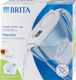 Marella cool white bokal za filtriranje vode, zapremina nefiltrirane vode: 2,4l BRITA