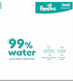 vlhčené ubrousky 99 % vody 18x60 ks Pampers