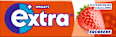 Kaugummi, Erdbeere, zuckerfrei EXTRA