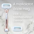 Női borotva készülék Deluxe Smooth Sensitive RoseGold Gillette Venus