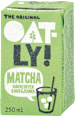Ovsený nápoj s matcha zeleným čajom Oatly