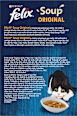 Soup Original pro kočky s treskou, platýsem, tuňákem 6x48 g Felix