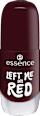 Körömlakk, Gel - Nr. 12 LEFT ME on RED essence