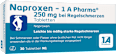 Naproxen - 1 A Pharma 250 mg Tabletten bei Regelschmerzen 1A Pharma
