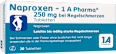 Naproxen - 1 A Pharma 250 mg bei Regelschmerzen 1A Pharma
