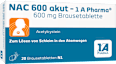NAC 600 akut - 1A- Pharma 1A Pharma