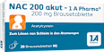 NAC 200 akut - 1A Pharma Brausetabletten 1A Pharma
