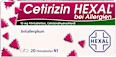 Cetirizin HEXAL Filmtabletten 10mg HEXAL