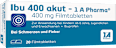 Ibu 400 akut - 1 A Pharma Filmtabletten 1A Pharma