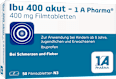 Ibu 400 akut - 1 A Pharma Filmtabletten 1A Pharma