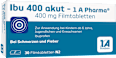 Ibu 400 akut - 1 A Pharma Filmtabletten 1A Pharma