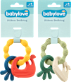 Anello massaggiagengive in silicone assort. babylove