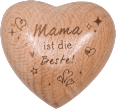 Holzherz "Mama ist die Beste" Dekorieren & Einrichten