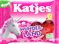Sadni gumijevi bonboni Wunderland Pink Edition Katjes