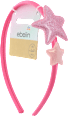 Cerchietto rosa per capelli con stelle ebelin