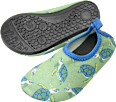 Badeschuhe mit Schildkröten-Muster, grün + blau, Gr. 21/22 PUSBLU