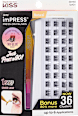 Künstliche Wimpern Set imPRESS Press-on Falsies Kit 01 KISS