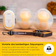 Doppelmilchpumpe Freestyle Mini Hands-free, eletrisch Medela