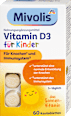 Vitamin D3 für Kinder Kautabletten 60 St Mivolis