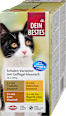 Nassfutter Katze Schalen-Variation mit Geflügel in Sauce Dein Bestes