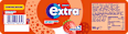 Kaugummi, Erdbeere  EXTRA