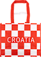 Trajna torba Croatia – crvena Dekoracija i uređenje