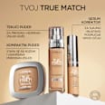true match tekući puder – 6.N Honey L'ORÉAL PARiS