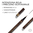 Tuš za oči Haute Precision – 020 Brown Leather L'ORÉAL PARiS