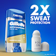 antiperspirant gel Champion Gold Gillette