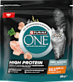 Trockenfutter Katze reich an Huhn, high protein PURINA ONE
