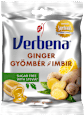Cukierki ziołowe imbir bez cukru Verbena