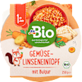 Meniu tocană de legume cu bulgur ECO 12+  dmBio