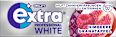 Kaugummi, Extra Professional White, Himbeere Granatapfel, zuckerfrei EXTRA