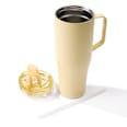 Thermo-Becher mit Trinkhalm 1,2 Liter Profissimo