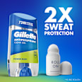 antiperspirant gel stick Power Rush Gillette
