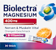 Biolectra MAGNESIUM 400mg Nerven & Muskeln Vital Sticks 30 St Biolectra