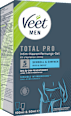 Haarentfernungsset Intimbereich (Creme + Pflegebalsam) Veet MEN