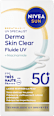 Sonnenfluid Gesicht derma skin clear UV Fluid mit Niacinamid, LSF 50+  NIVEA SUN